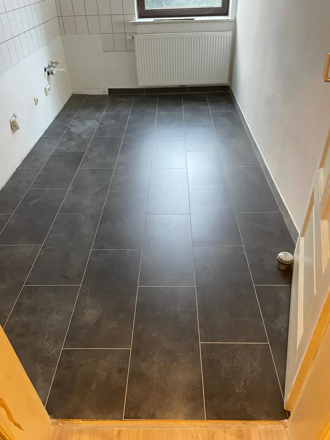 Laminatverlegung